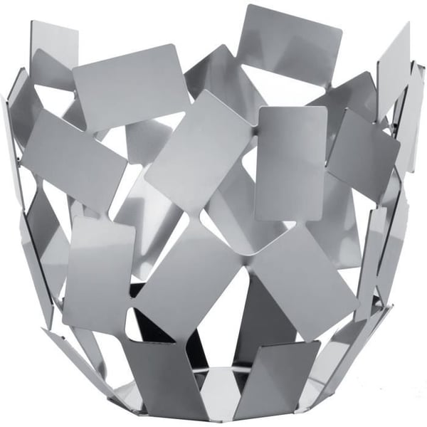 Fruktskål - ALESSI - MT04 W - Epoxystål - Vit - Modernt design