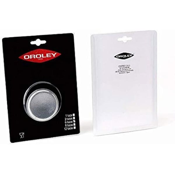 Kaffefilter - OROLEY - Reservdel 6 Koppar - Kompatibel med kaffemaskiner - Perfekt bryggning - Filter