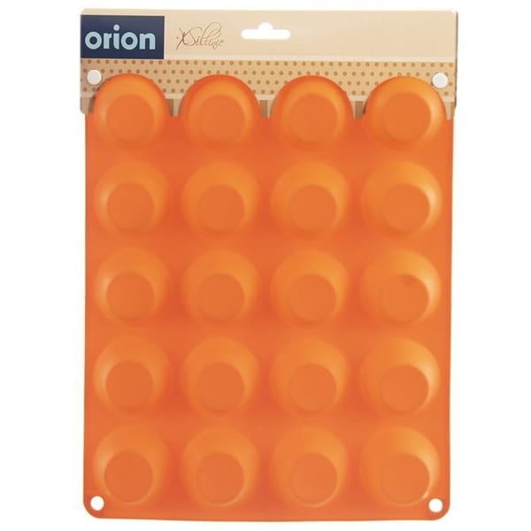 Muffinsform - ORION - SILLINIE - Silikon - 20 mini-muffins - Non-stick