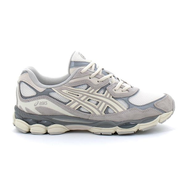 Asics GEL-NYC sneaker - Grå, Vit - Ref. 1201A789-103 - Ovandel i mesh, syntet - Spetsfästning