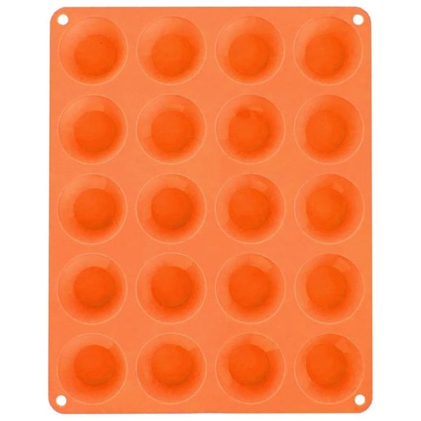 Muffinsform - ORION - SILLINIE - Silikon - 20 mini-muffins - Non-stick