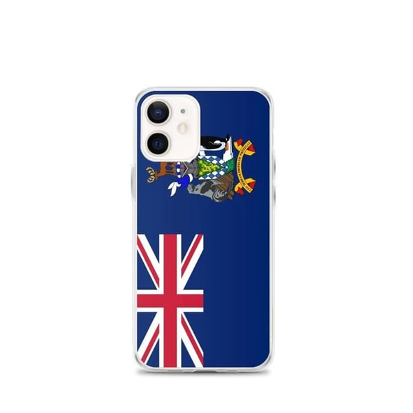 iPhone-fodral - Multicolor - Sydgeorgiens flagga - Flexibel - Kompatibel med iPhone 12 mini