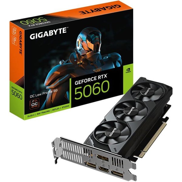 GIGABYTE - Grafikkort - NVIDIA RTX 5060 OC - 8 Go - Serie GL
