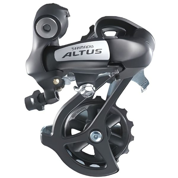 Altus 7/8 speed M310 bakväxel - Shimano - Lång bur - Svart