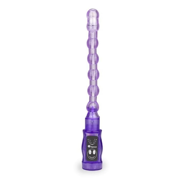 Vibrerande analplugg flexibel