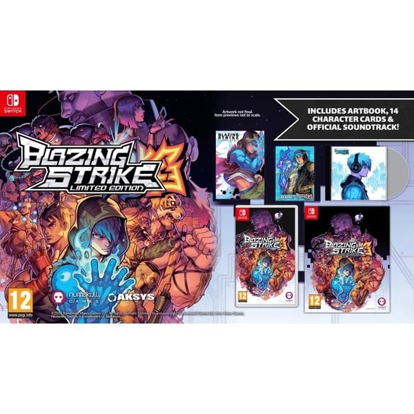 Blazing Strike Samlarutgåvan Nintendo Switch