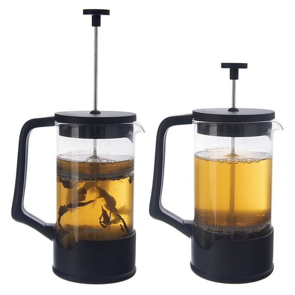 Stämpelpress för kaffe och te 1l