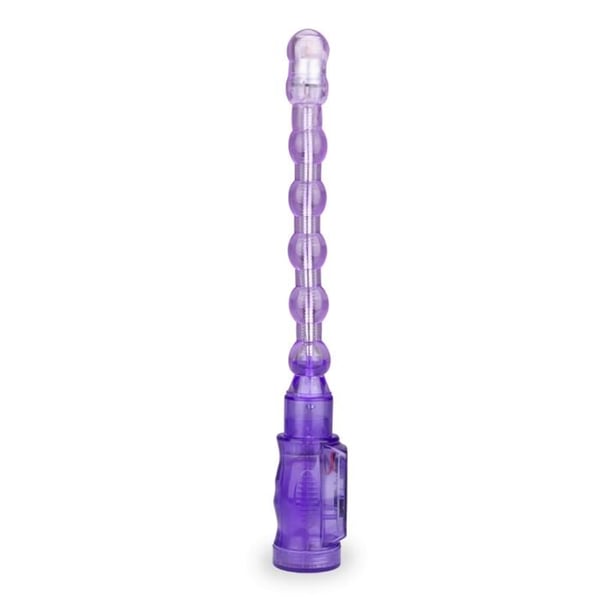 Vibrerande analplugg flexibel