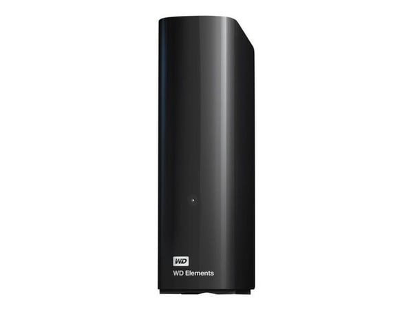 WESTERN DIGITAL Elements extern stationär hårddisk - 4TB - USB 3.0 - Svart
