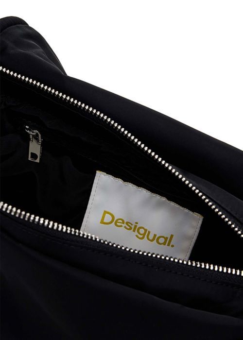 Axelväska - DESIGUAL - Gales Maxi Crossbody - Svart - 100% polyamid - Axelrem/axel