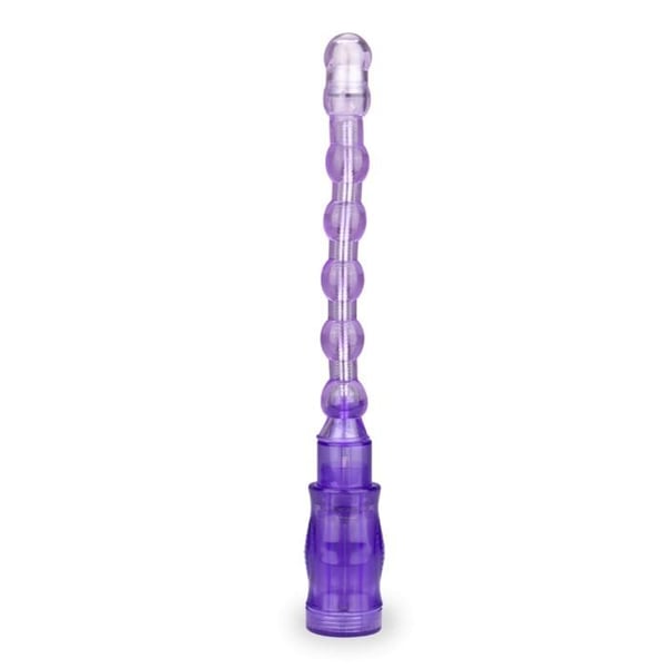 Vibrerande analplugg flexibel