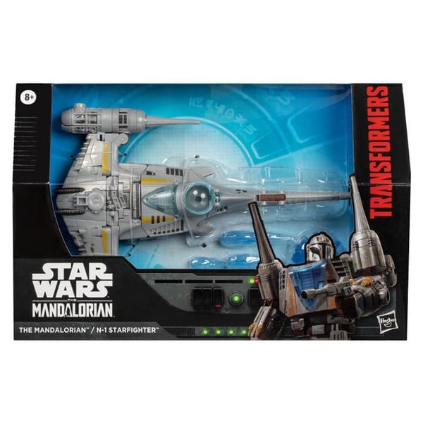 Figurtransformers - TRANSFORMERS - SAMARBETE TRA GEN 3 - Jägare N-1 - 19 cm - 6 utblåseffekter