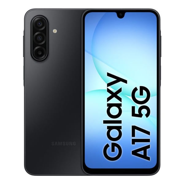 Samsung Galaxy A17 5G Svart: Android 15 smartphone med 8GB RAM och 256GB