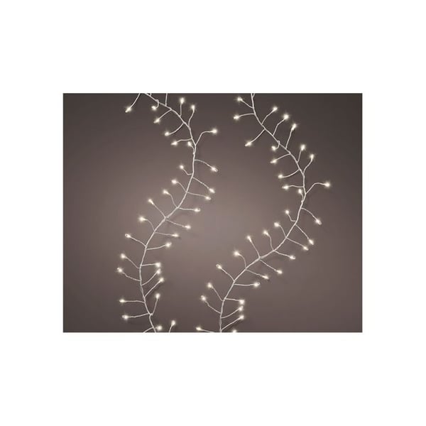 Mikroled girland, 960 Leds, Kallvit. Lumineo