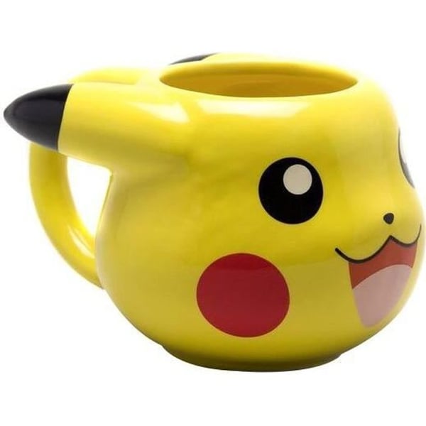 Mugg - Pokémon - Pikachu 3D - Gul - Keramik - Diskmaskinssäker