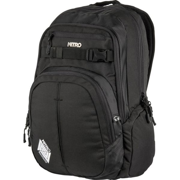 NITRO Ryggsäck för fritid svart för dam och herr - Daypacker Collection Chase Ryggsäck True Black 111511