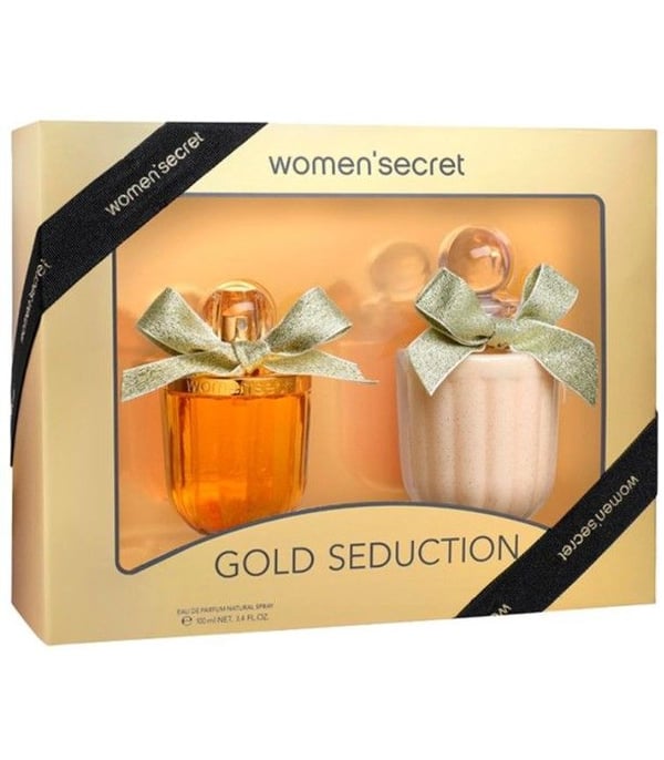 Parfym för kvinnor - Women'Secret - Gold Seduction - EDP 100 ml - Body lotion 200 ml - 2 st