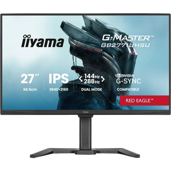 Spel-PC-skärm - IIYAMA - 27" - 144Hz - Snabb IPS-panel - 0,8ms - GB2771UHSU-B1
