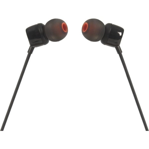 JBL T110 trådbundna hörlurar - In-ear - Trasselfri kabel - Svart