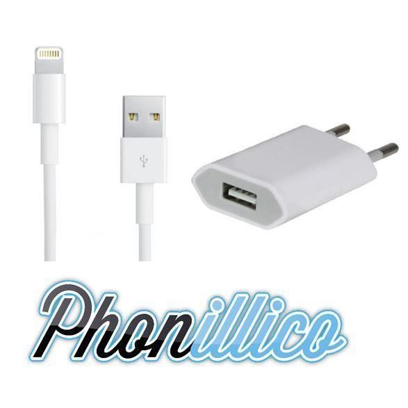 Laddare och USB-kabel kompatibel med iPhone 5C
