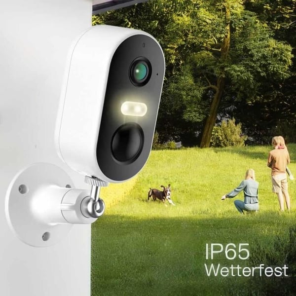 Overvågningskamera - ARENTI - GO1 - 3 MP - Forbedret natvision - Trådløs - Udendørs