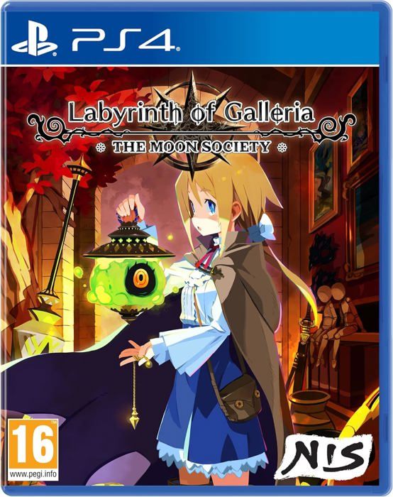 Spel PS4 - Labyrinth of Galleria: The Moon Society - Importversion - Spelbart på Franska - RPG - Blu-Ray