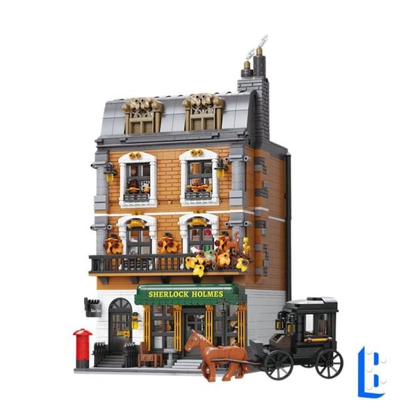 Byggspel - Pantasy - Sherlock Holmes Baker Street - - ålder: Alla åldrar med varning