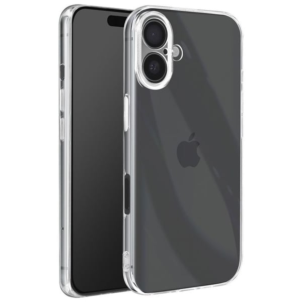 Telefonfodral - AVIZAR - iPhone 16 - Mjuk silikon - Tunn design - Transparent