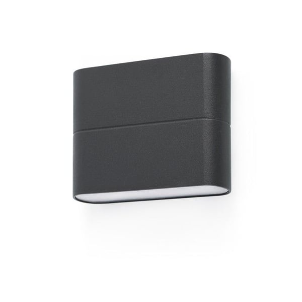 Faro Aday LED utomhusvägglampa Antracitgrå Aluminium 70645 - 1 LED-lampa - 6W - IP54