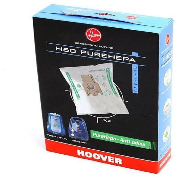 Säck för Dammsugare - Hoover - PureHepa X4 - Kompatibel med flera modeller - Samlar damm