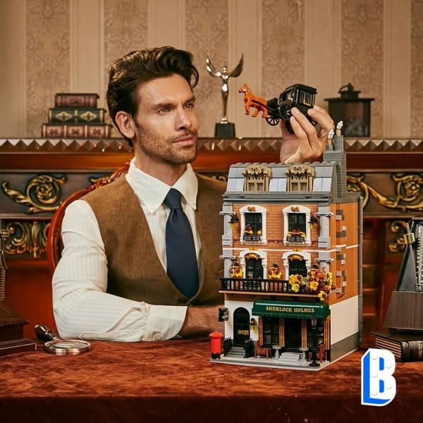Byggspel - Pantasy - Sherlock Holmes Baker Street - - ålder: Alla åldrar med varning
