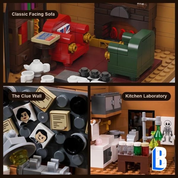 Byggspel - Pantasy - Sherlock Holmes Baker Street - - ålder: Alla åldrar med varning