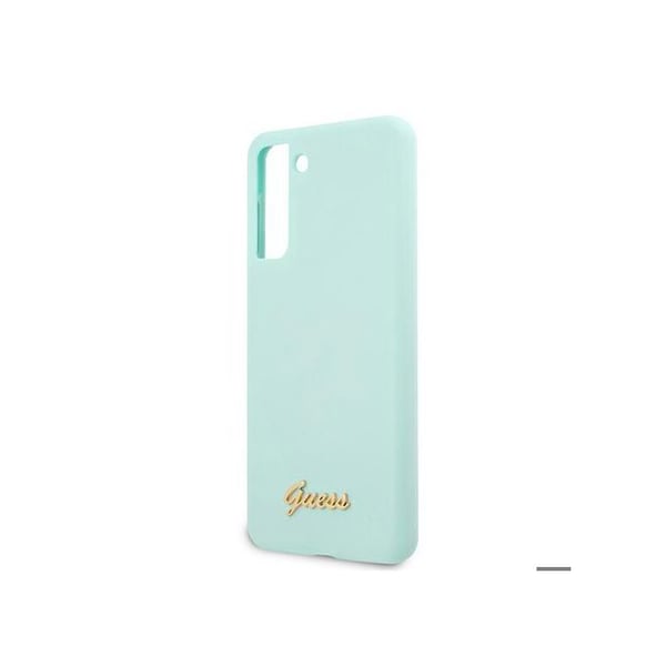 Hård Silikone Cover fra Guess til Samsung Galaxy S21+ G996 med Metal Logo