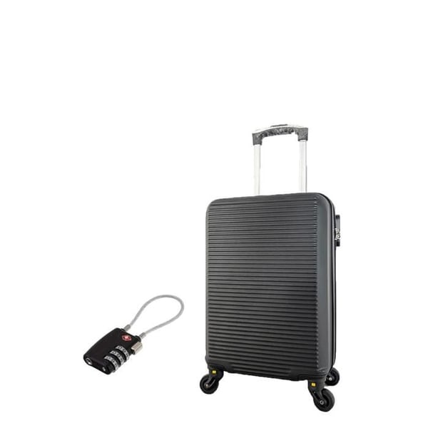 Kabinväska 45x36x20cm EasyJet | CELIMS Weekendväska | Easyjet Kabinväska | Avtagbara hjul | Lås | Svart