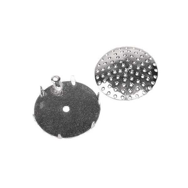 Rayher - Hänge med silversil 25 mm Utan nickel Rayher - Hänge med silversil 25 mm Utan nickel