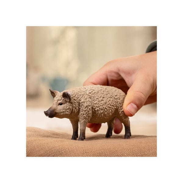 14892 Mangalica-svin - SCHLEICH - FIGURER/Djuren - Brun - Plastik - Från 3 år