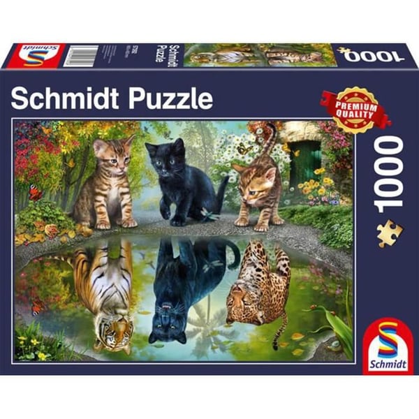 Pussel 1000 bitar: Dröm stort!