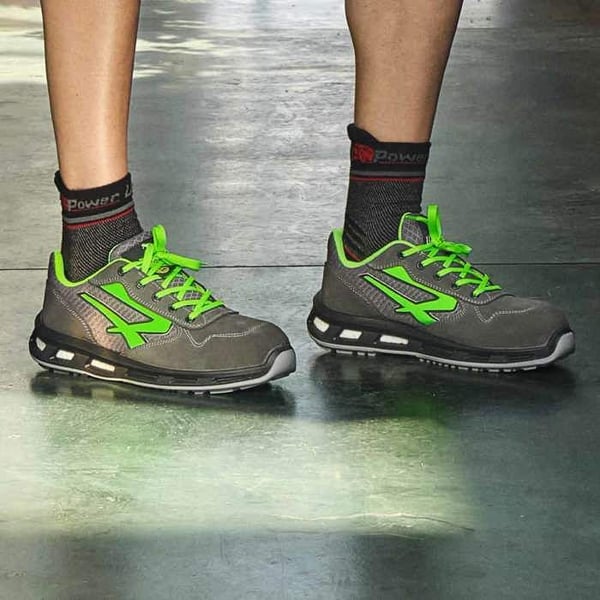 Sikkerhedssko - REDLION - RL20036-44 - S1P SRC - Grå - Unisex - Åndbart tekstiloverdel
