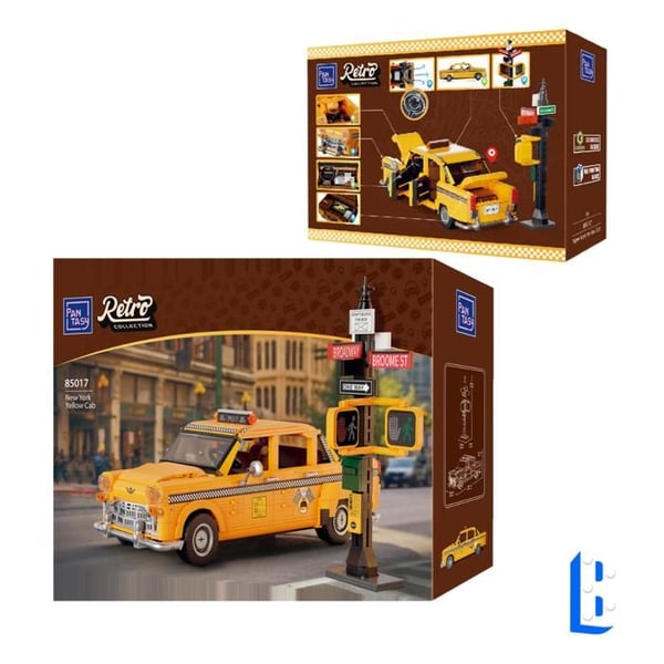 Byggleksaker - Pantasy - New Yorks Taxi -