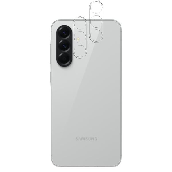 Skyddskamera - Phonillico® - Samsung Galaxy A56 5G - Paket med 2 - Härdat Glas - Rep resistent