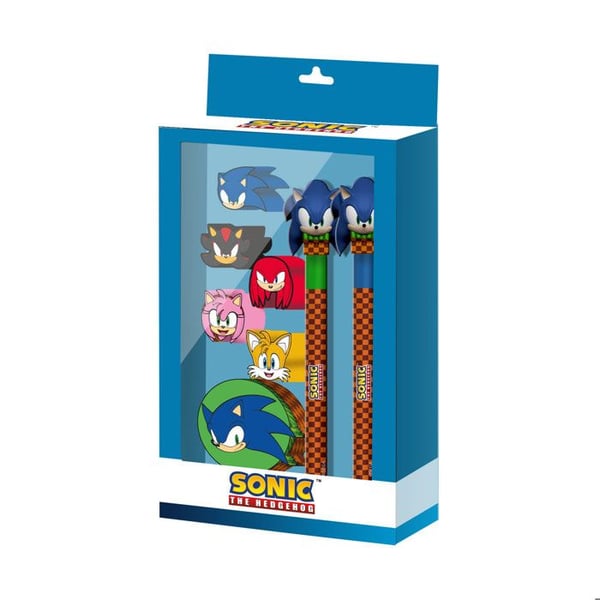 Pack med gelpenna + blyertspenna - Sonic Greenhill Sonic - Brun - One Size