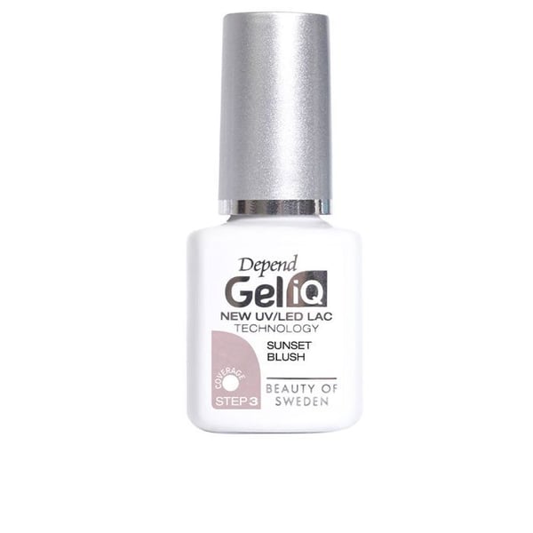 Geléerande nagellack IQ #solnedgångsrödma 5 ml