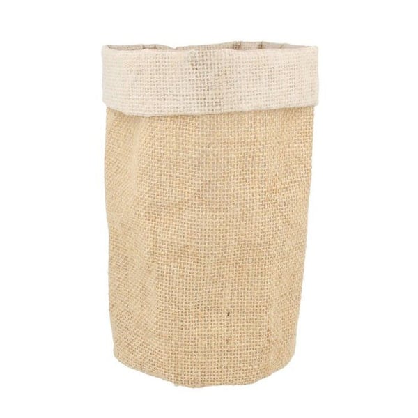 SÄCK ECRU - 12X12X19 CM - JUTE