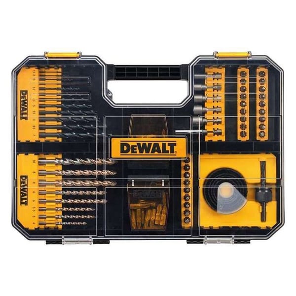Låda med 100 T-STAK skruvdragnings- och borrtillbehör - DEWALT - DT71569-QZ