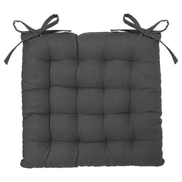 Stolskudde grå skiffer 38x38cm - Atmosphera Inredningsdesigner