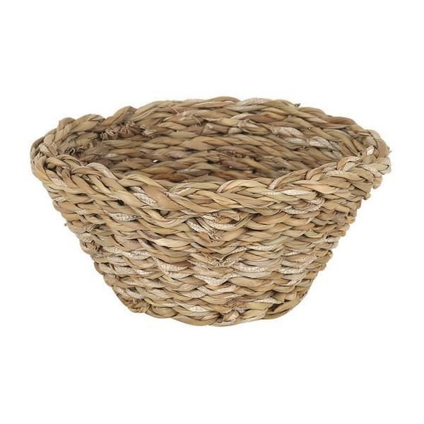 Multifunktionskorg av flätat Mått - ø 26 x 11 cm