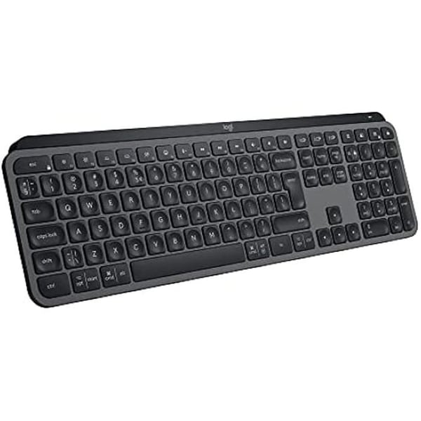 Klaviatur - Logitech - MX Keys S - Grafit - Bluetooth - Tyskt QWERTZ