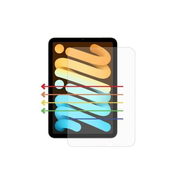 Skärmskydd - iPad Mini 8.3 - Härdat Glas - Motstånd 9H - Blåljusreducering