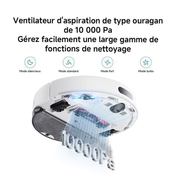 Xiaomi S40 robotdammsugare 5200 mAh Vit