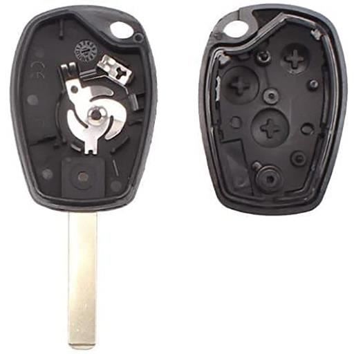 Nyckel Fjärrkontroll för Renault Modus Clio Kangoo Twingo Wind 3 Knappar Platt Blad